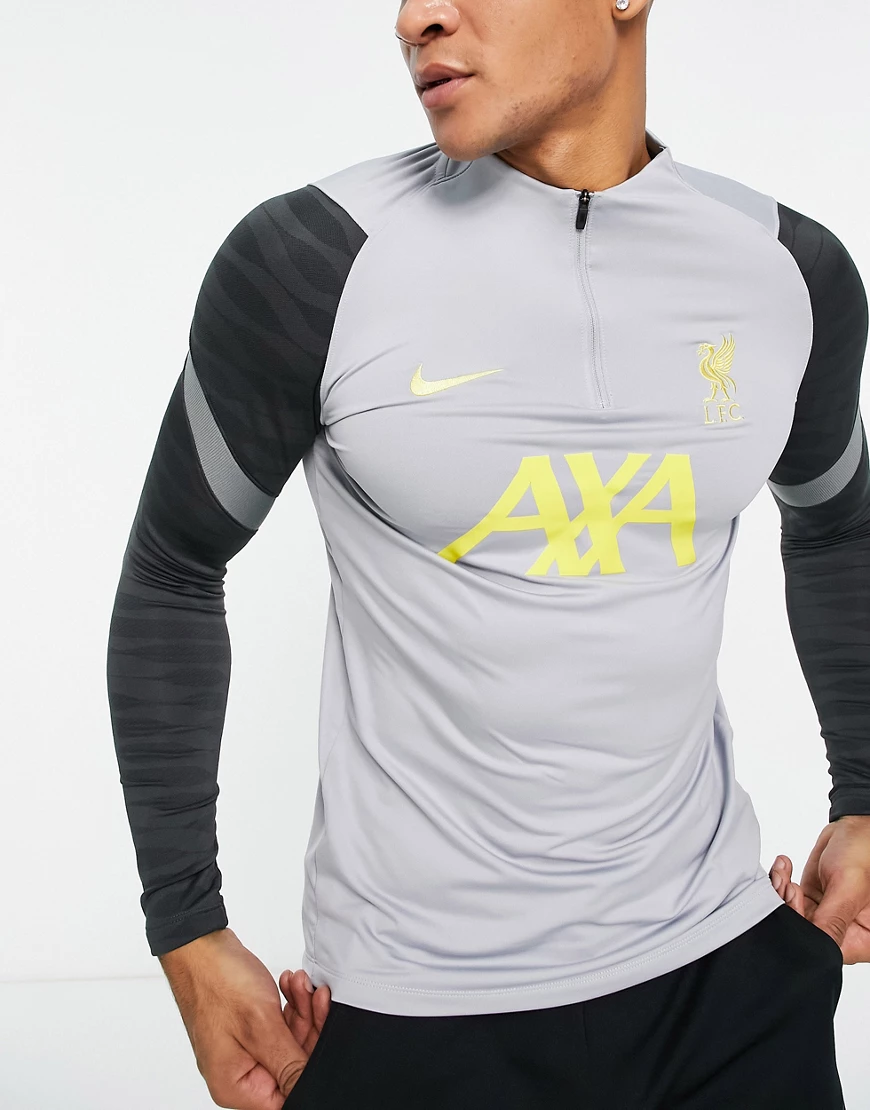 Nike Football – Liverpool FC Strike – Oberteil in Grau günstig online kaufen