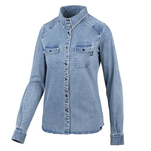 IXS Langarmhemd Ixs W Carve Digger Organic Denim Shirt Damen günstig online kaufen