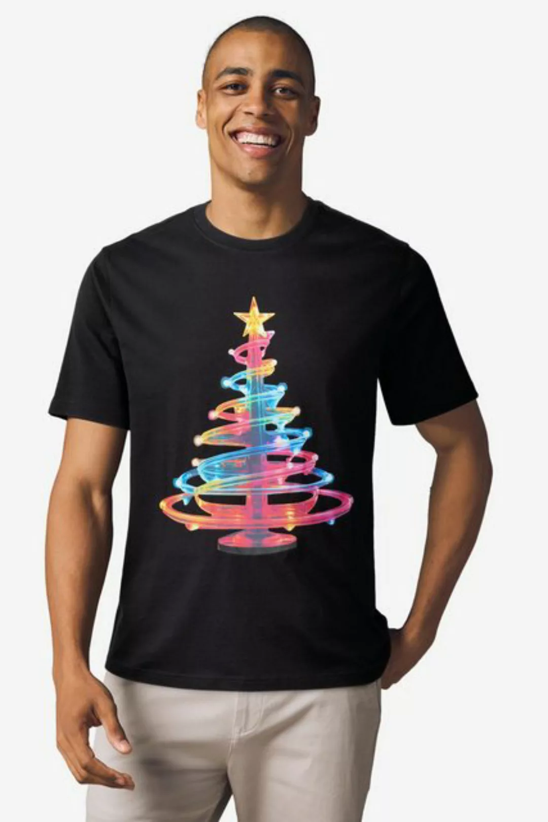 Next Print-Shirt T-Shirt mit Weihnachtsmotiv (1-tlg) günstig online kaufen