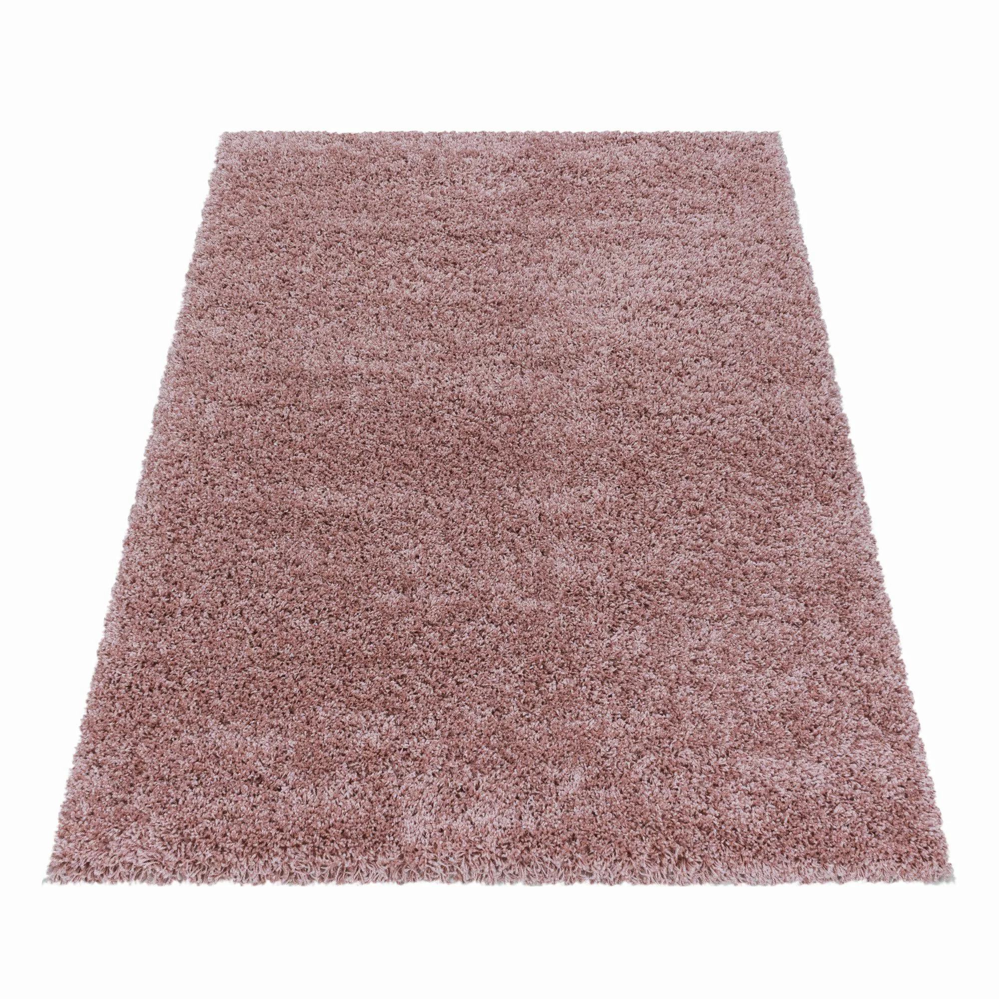 Carpettex Hochflor-Teppich Unicolor - Einfarbig, Läufer, günstig online kaufen