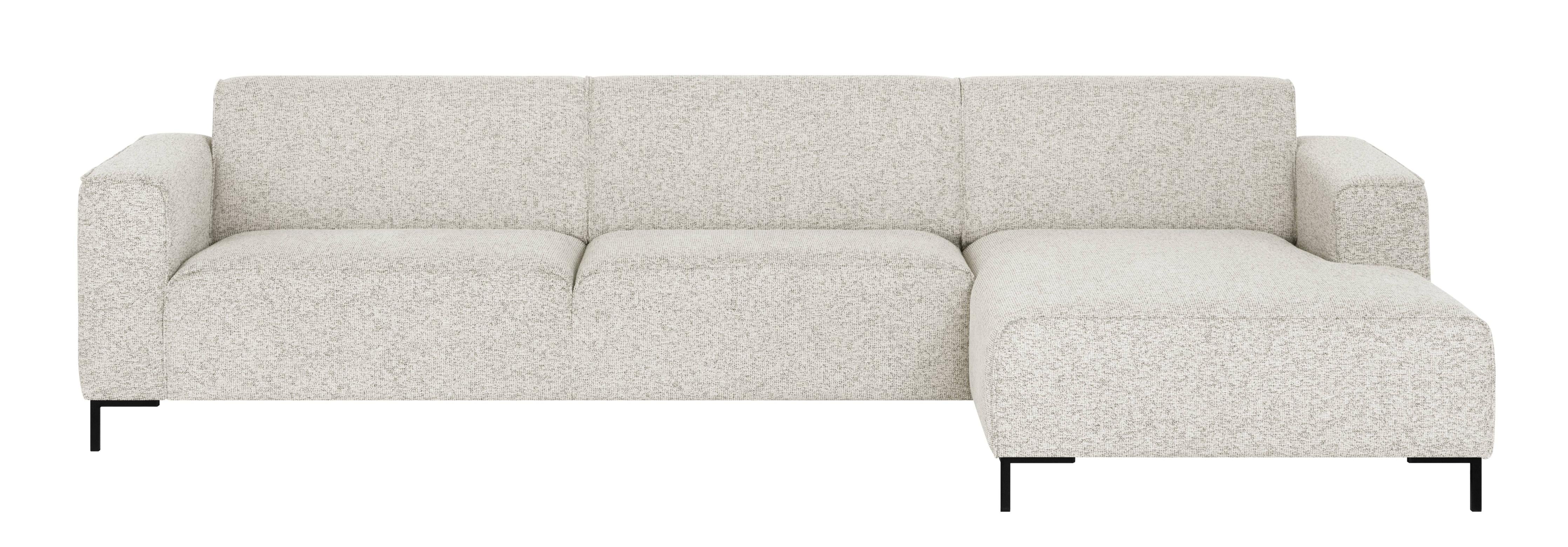 NADUVI Collection | Ecksofa Gionni rechts 3-Sitzer Chenille günstig online kaufen