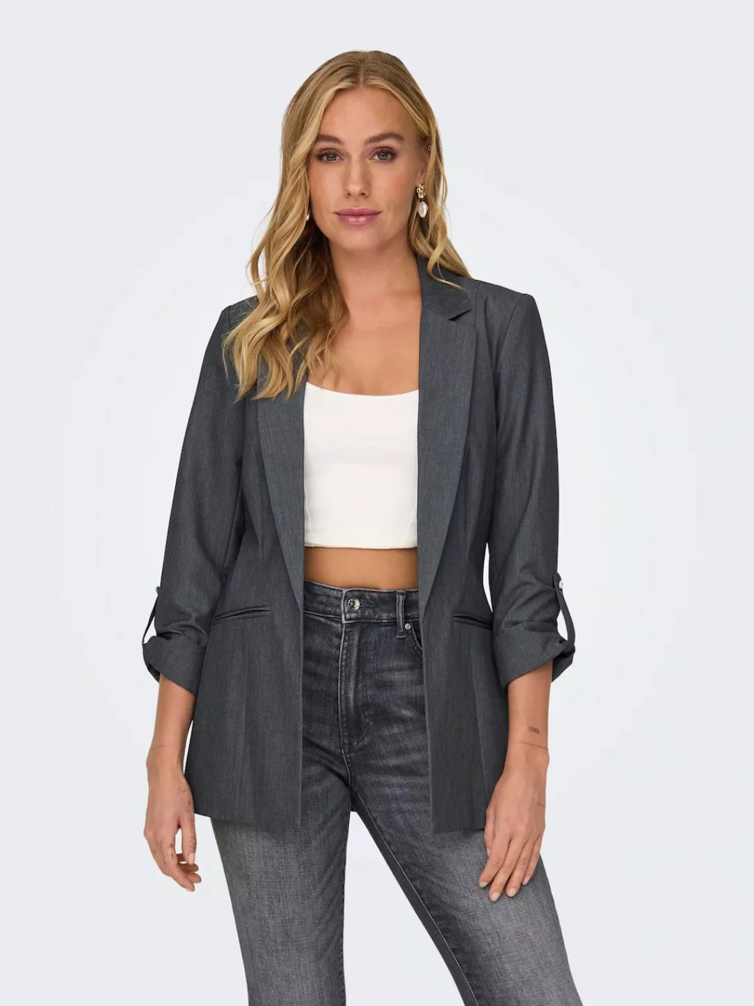 ONLY Kurzblazer "ONLKAYLE-ORLEEN 3/4 BLAZER TLR NOOS" günstig online kaufen