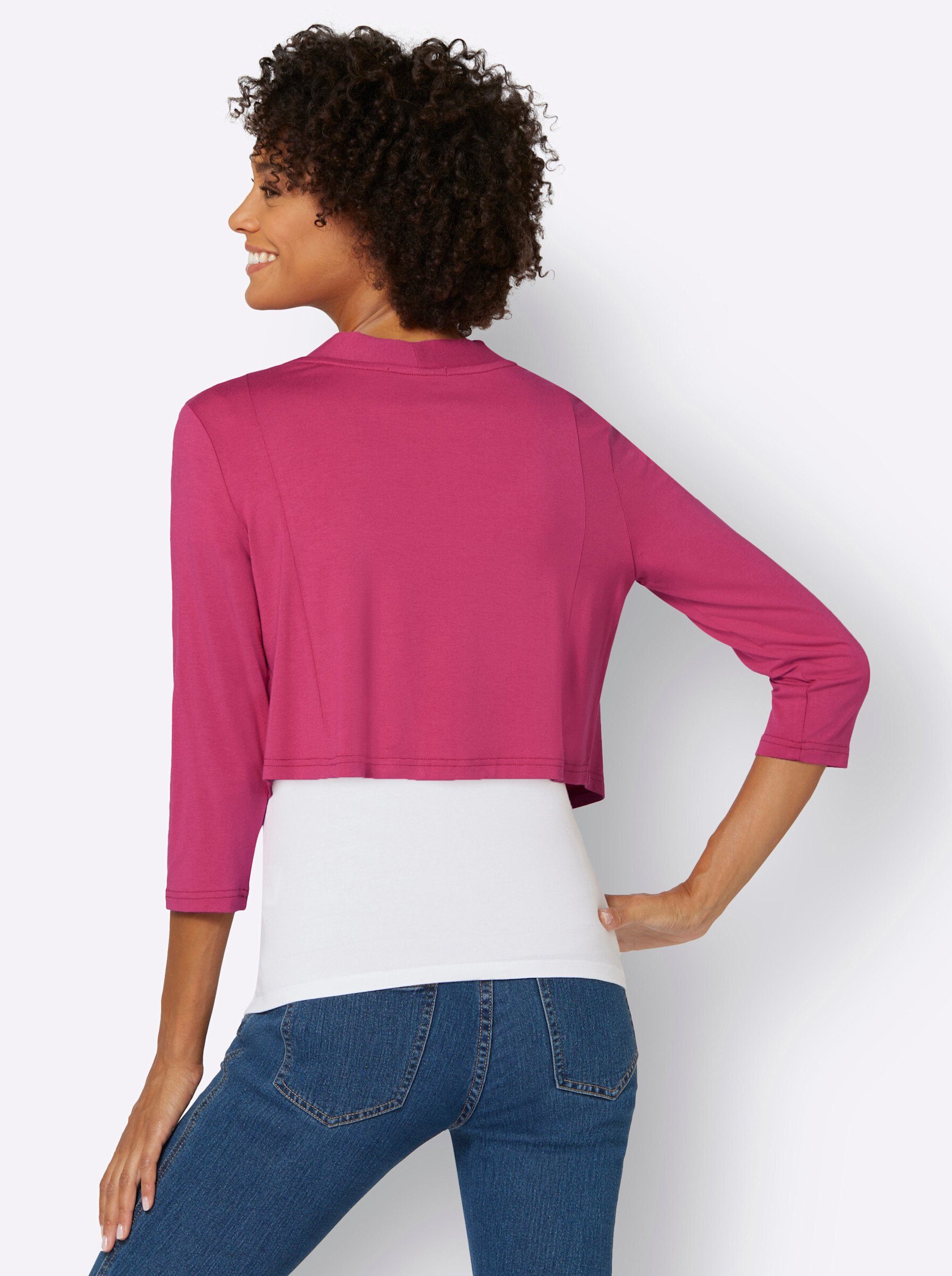 Casual Looks Shirtjacke "Bolero", (1 tlg.) günstig online kaufen