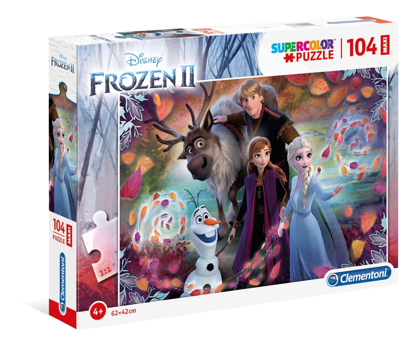 Clementoni 23738 - 104 Maxi Teile Puzzle - Disney Frozen 2 / Die Eiskönigin günstig online kaufen
