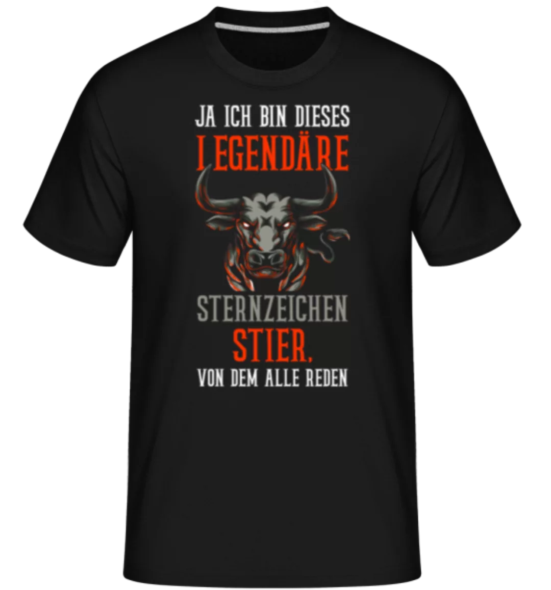 Legendäres Sternzeichen Stier · Shirtinator Männer T-Shirt günstig online kaufen