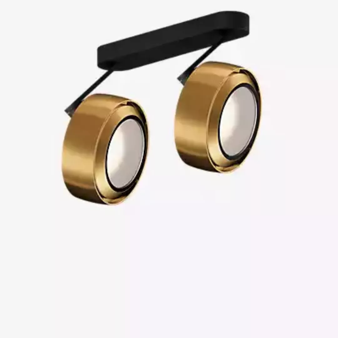 Occhio Più R Alto 3d Doppio Volt S40 Strahler LED 2-flammig, Kopf bronze/Ba günstig online kaufen