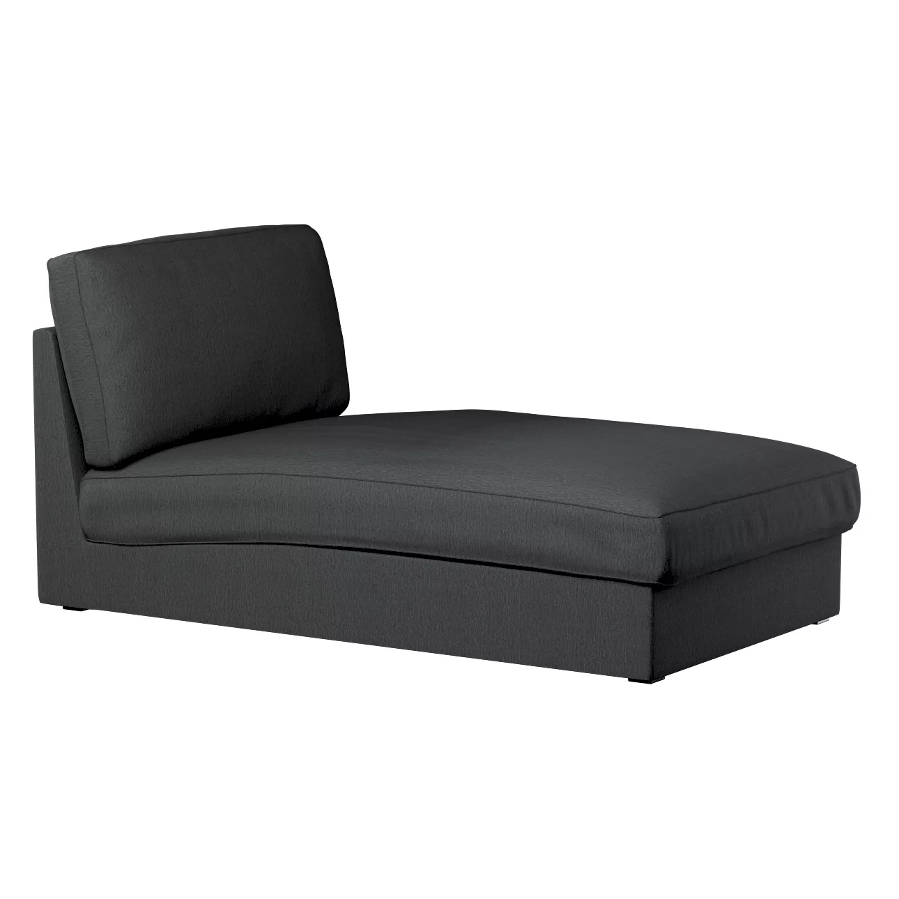 Bezug für Kivik Recamiere Sofa, stahlgrau, Bezug für Kivik Recamiere, Cheni günstig online kaufen