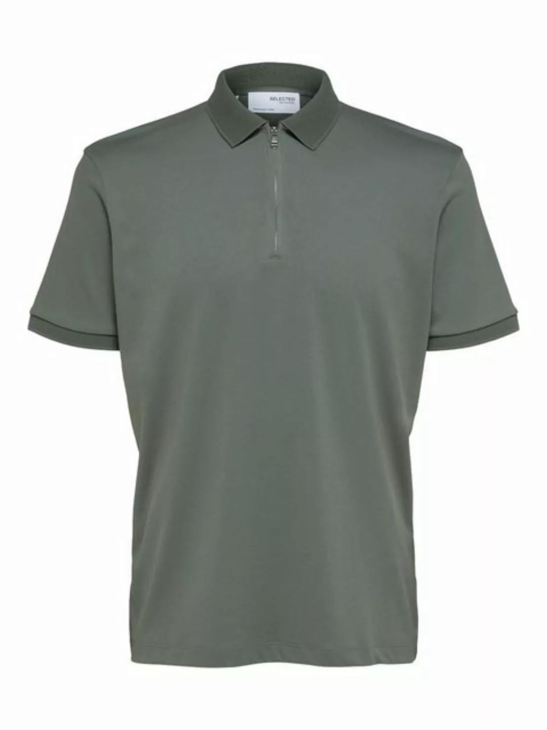 SELECTED HOMME Poloshirt SLHFAVE ZIP SS POLO NOOS günstig online kaufen