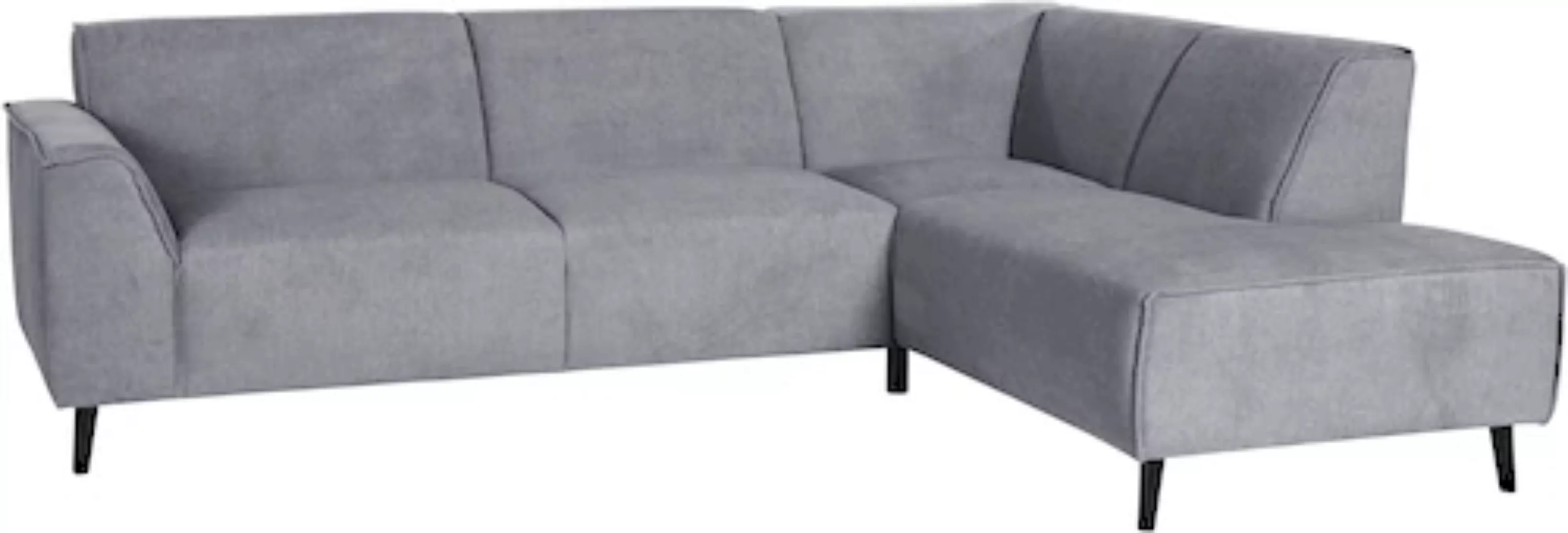 DOMO collection Ecksofa »Amora L-Form«, mit Federkern günstig online kaufen