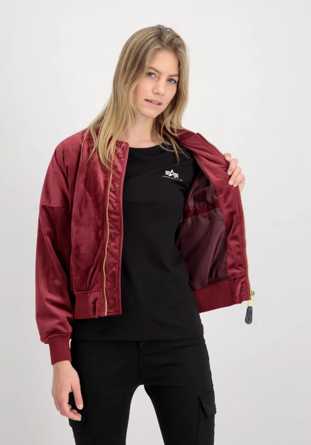 Alpha Industries Bomberjacke "Alpha Industries Women - Bomber Jackets MA-1 günstig online kaufen