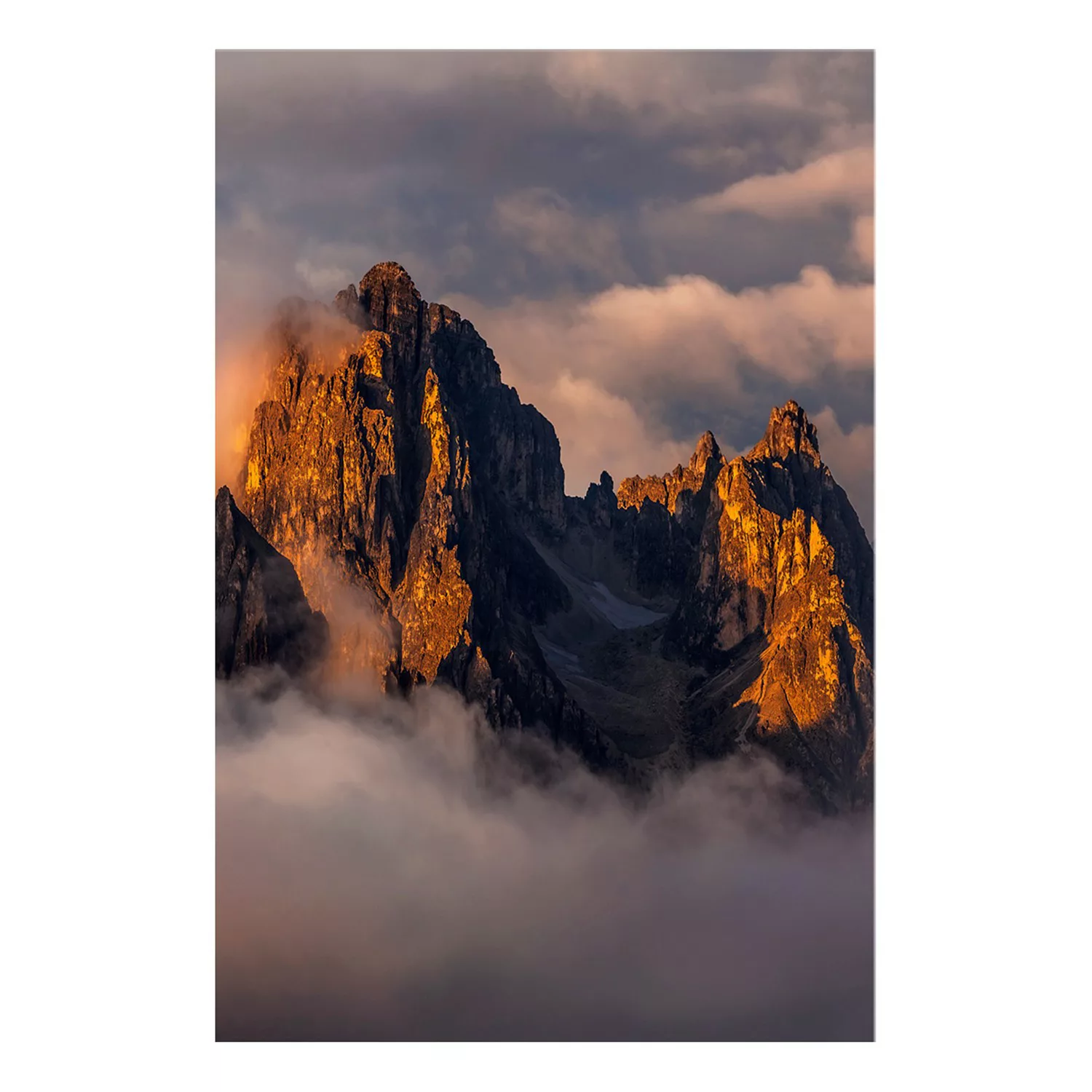 home24 Wandbild Mountains in the Clouds günstig online kaufen