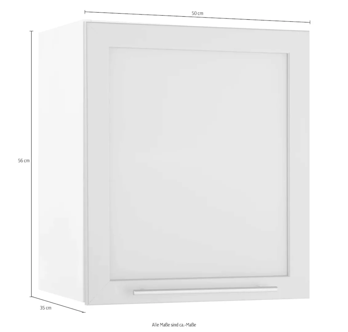 wiho Küchen Glashängeschrank "Flexi2", Breite 50 cm günstig online kaufen