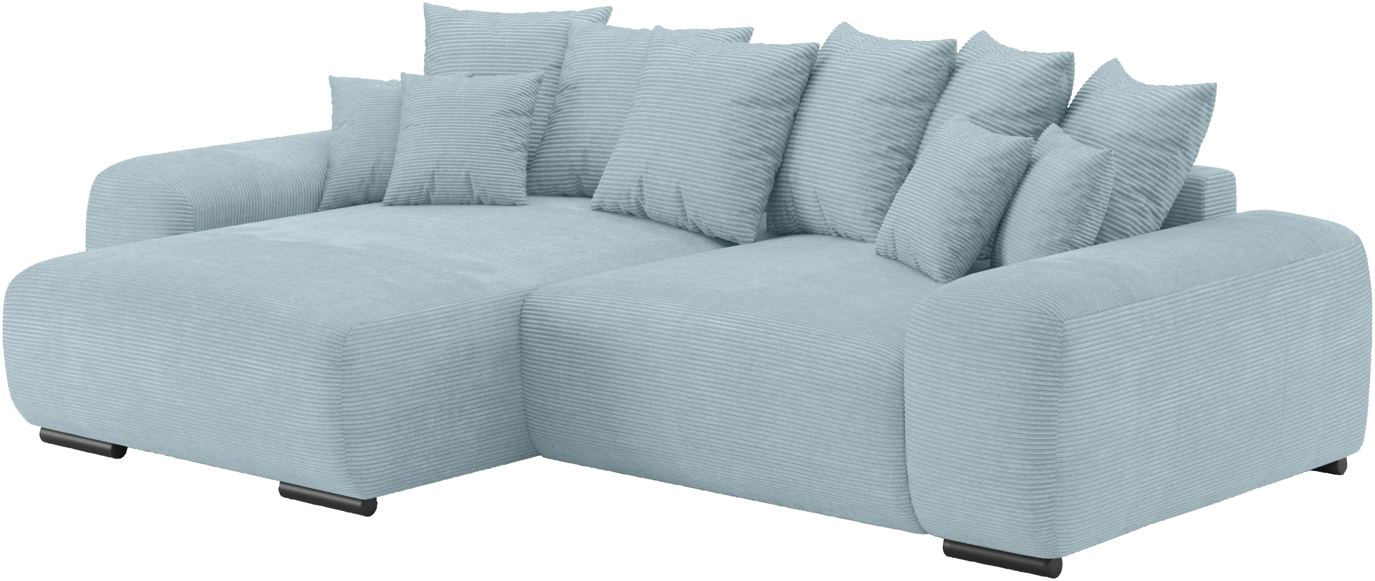 Home affaire Ecksofa "Glamour II, L-Form", mit DuraSpring-Taschenfederkern günstig online kaufen