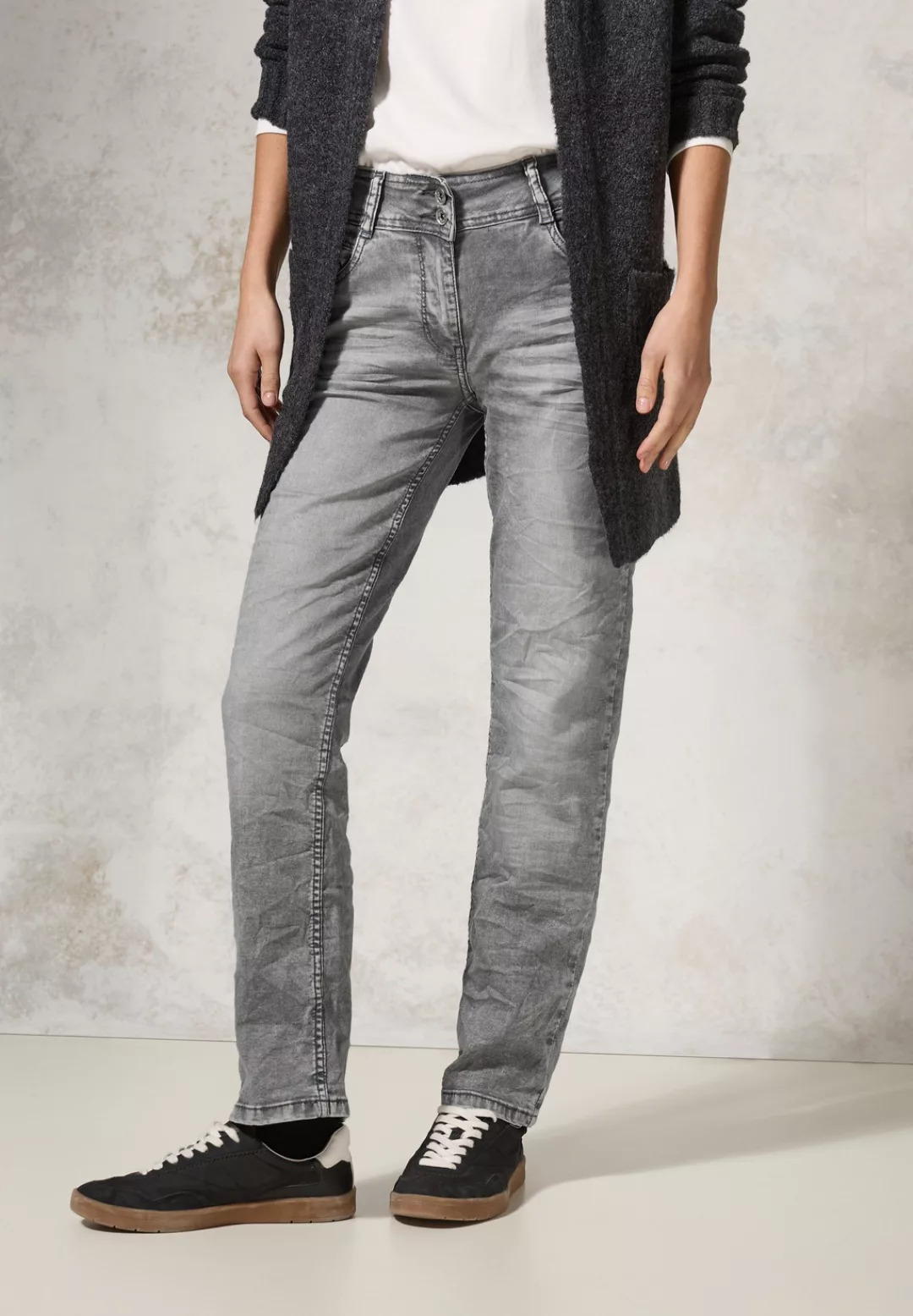 Cecil Straight-Jeans, Middle Waist günstig online kaufen