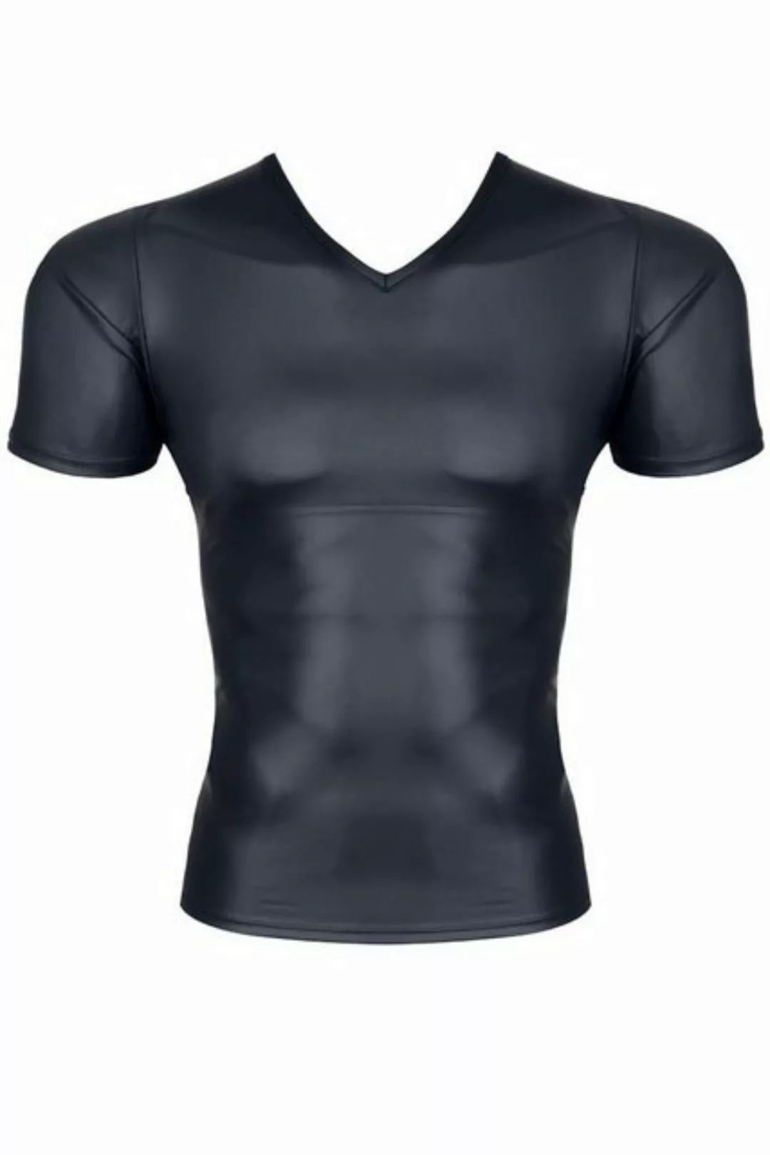 Regnes Fetish Planet T-Shirt Wetlook-Shirt TSH014 Herrenshirt in schwarz günstig online kaufen