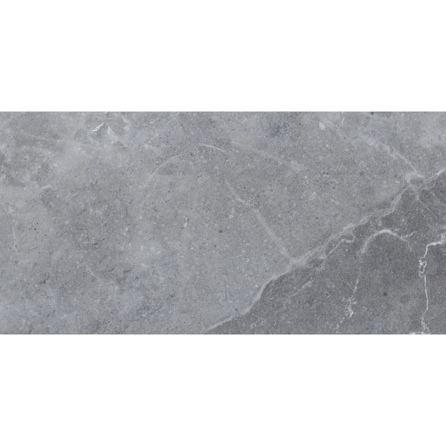 Bodenfliese Feinsteinzeug Opium Silber Poliert 60 cm x 30 cm günstig online kaufen