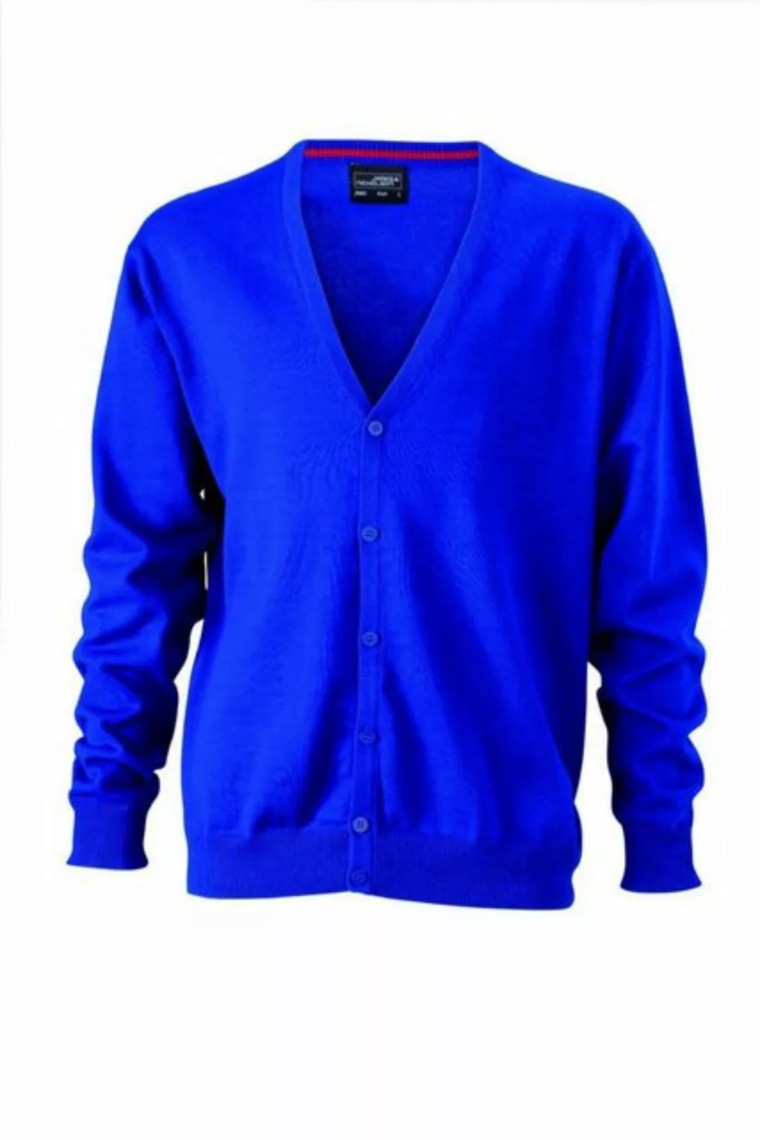 James & Nicholson Cardigan JN 661 Herren V-Neck Cardigan Leichte Strickqual günstig online kaufen