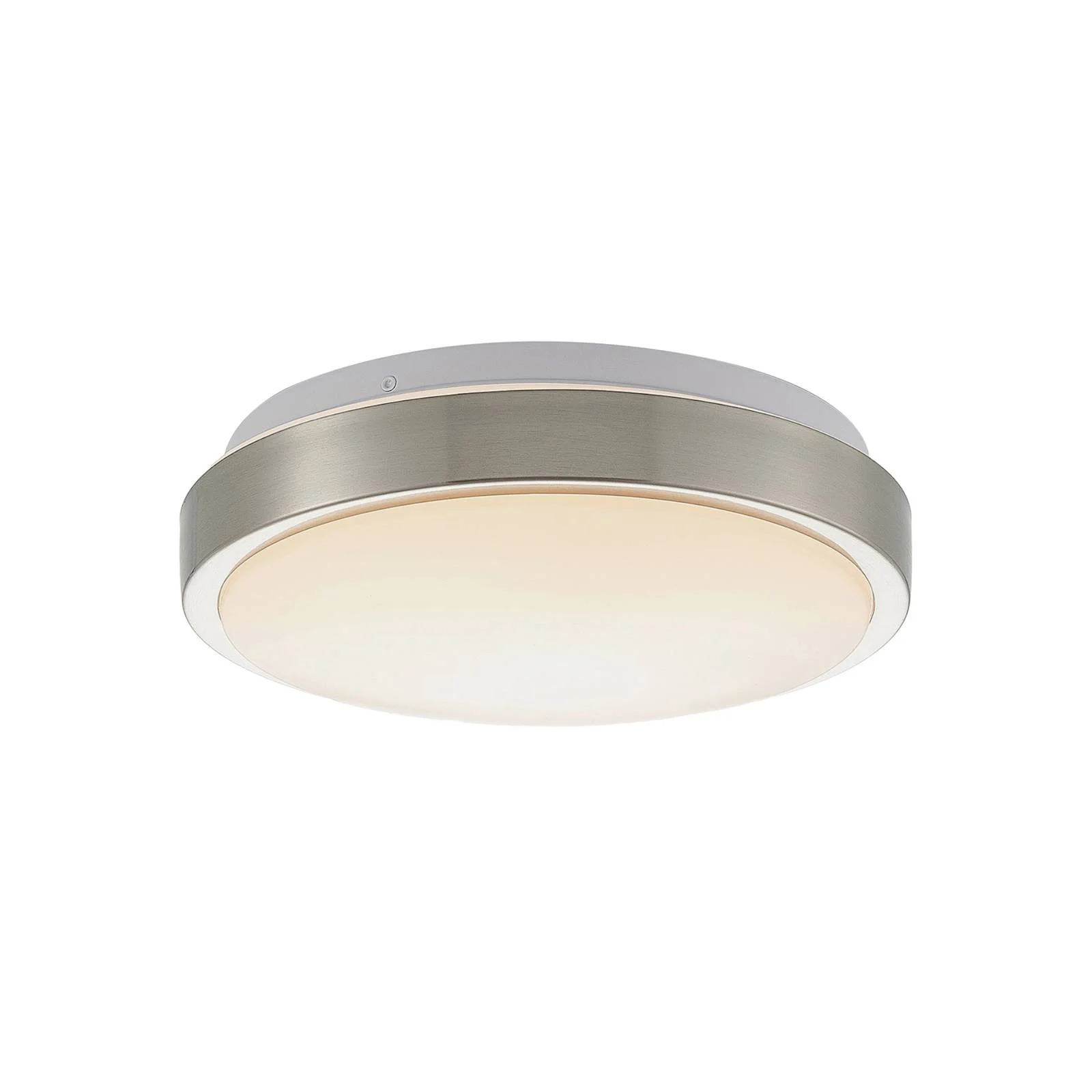 Lindby Camille LED-Sensor-Deckenlampe Ø26cm nickel günstig online kaufen