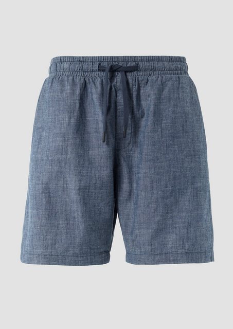 QS Cargoshorts Jeans-Jogger / Regular Fit / Mid Rise / mit Elastikbund günstig online kaufen