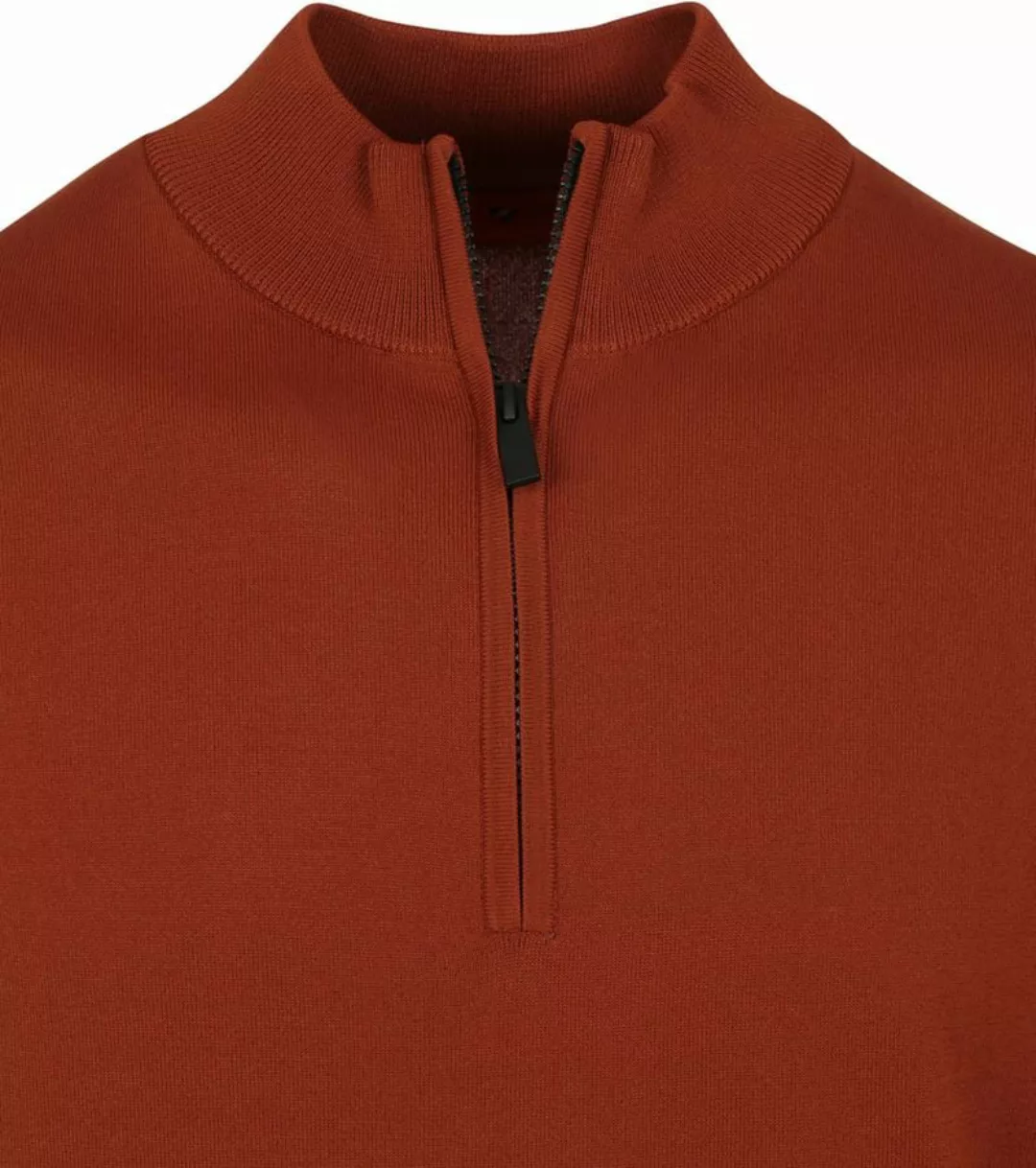 Suitable Half Zip Pullover Brique - Größe M günstig online kaufen