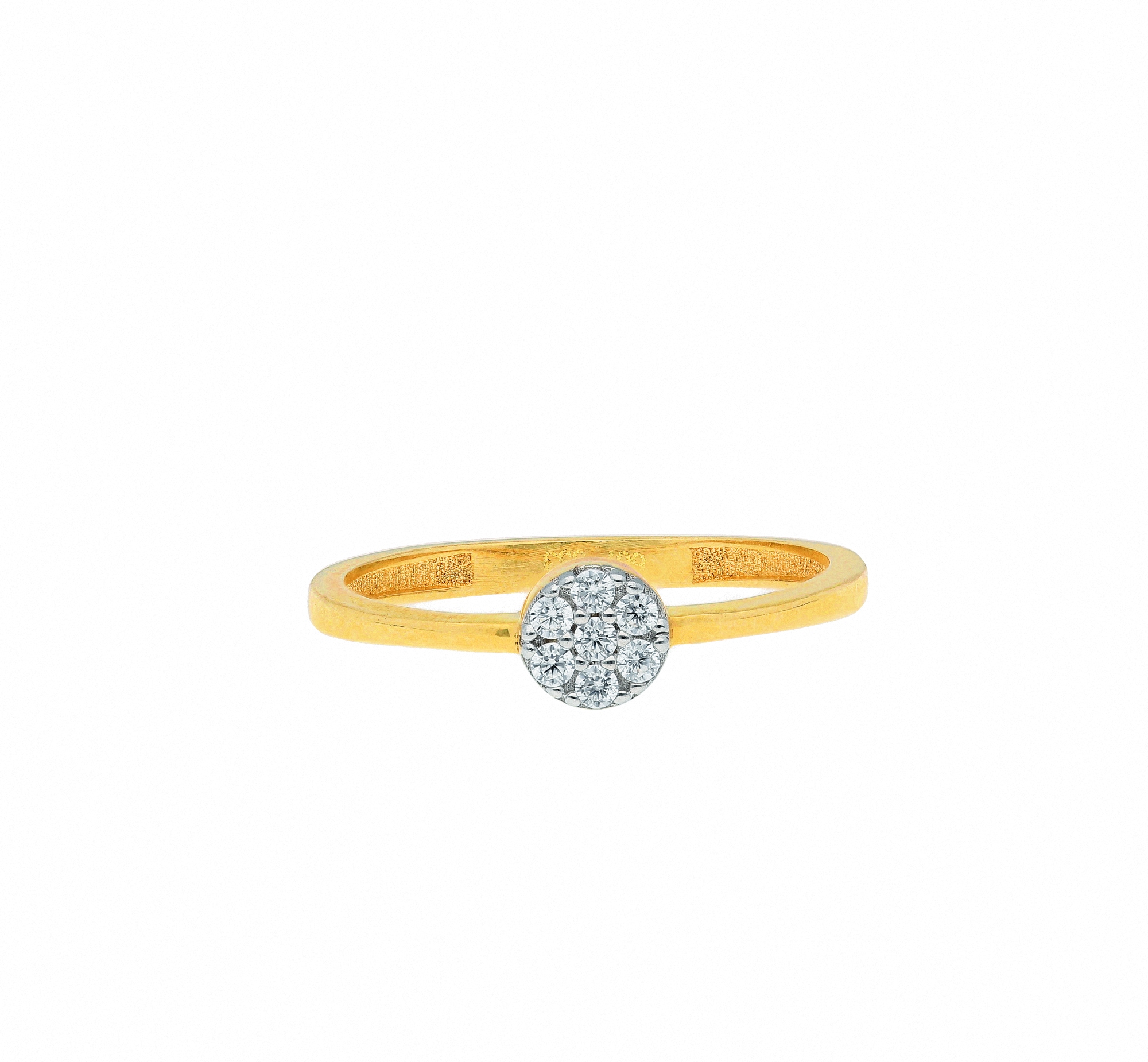 Adelia´s Fingerring "333 Gold Ring mit Zirkonia Ø 4,8 mm", Goldschmuck für günstig online kaufen