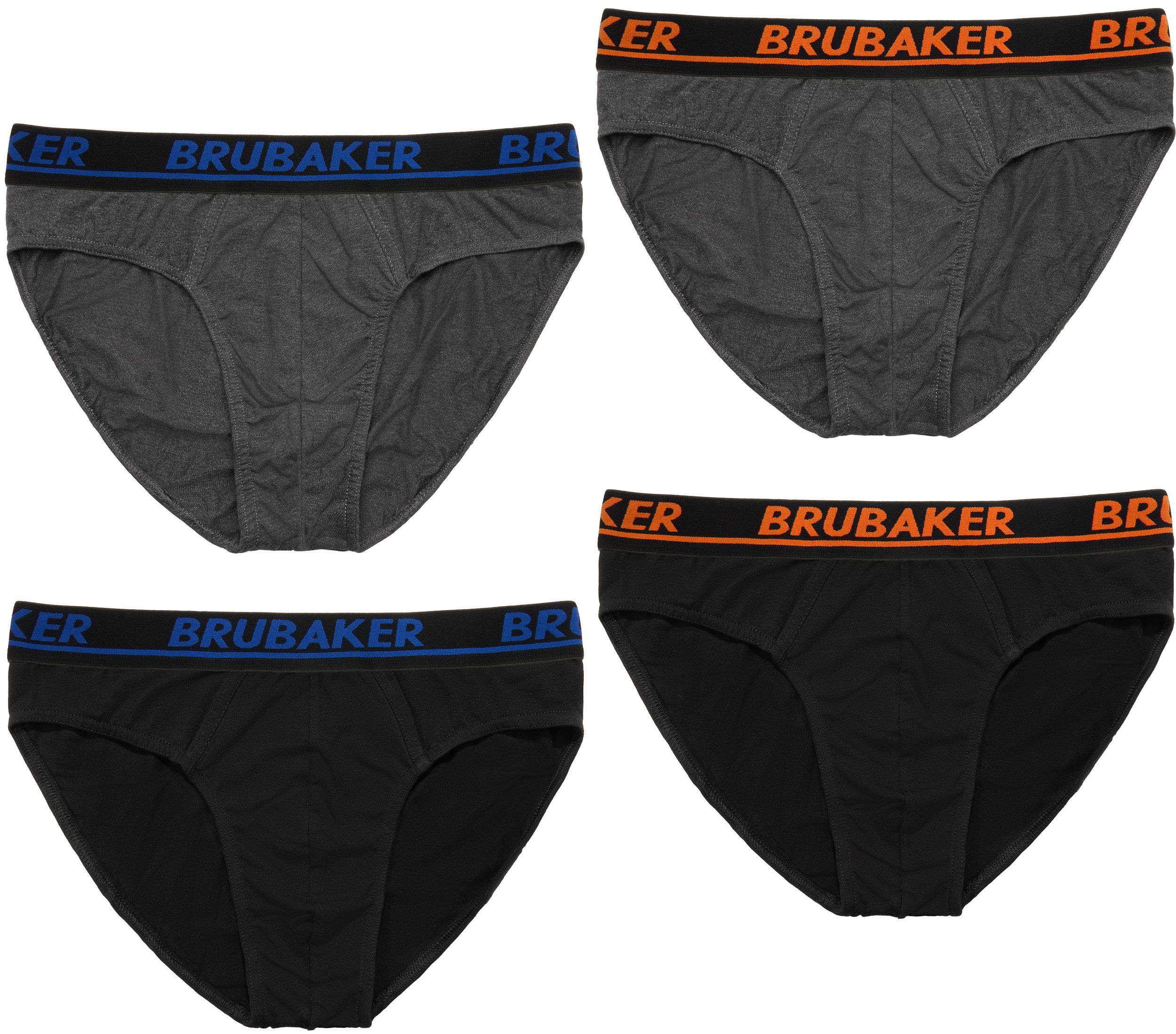 BRUBAKER Slip 4er Pack Herren Komfort günstig online kaufen