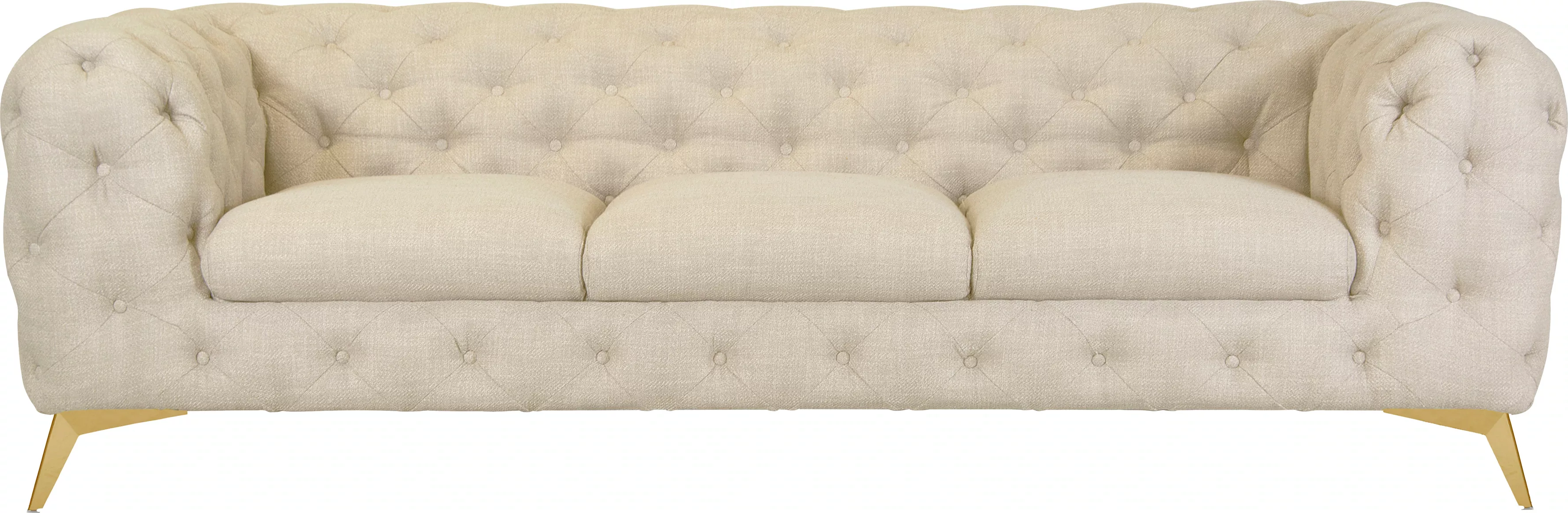 Leonique Chesterfield-Sofa "Glynis", aufwändige Knopfheftung, moderne Chest günstig online kaufen