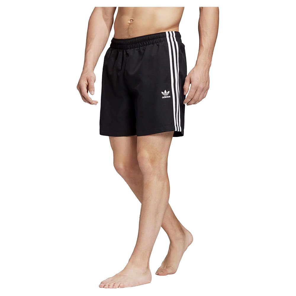 Adidas Originals 3 Stripes Badehose XS Black günstig online kaufen