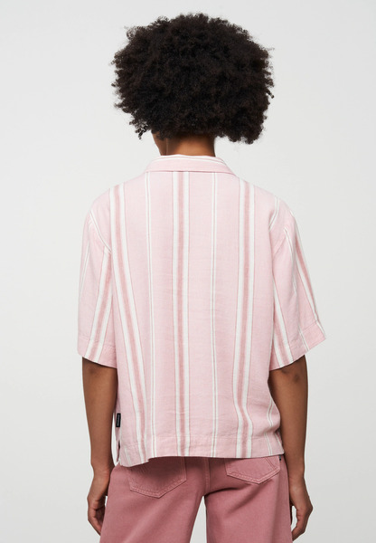 Bluse Aus Lenzing Ecovero/leinen Mix | Shirt Pilea Stripes Recolution günstig online kaufen