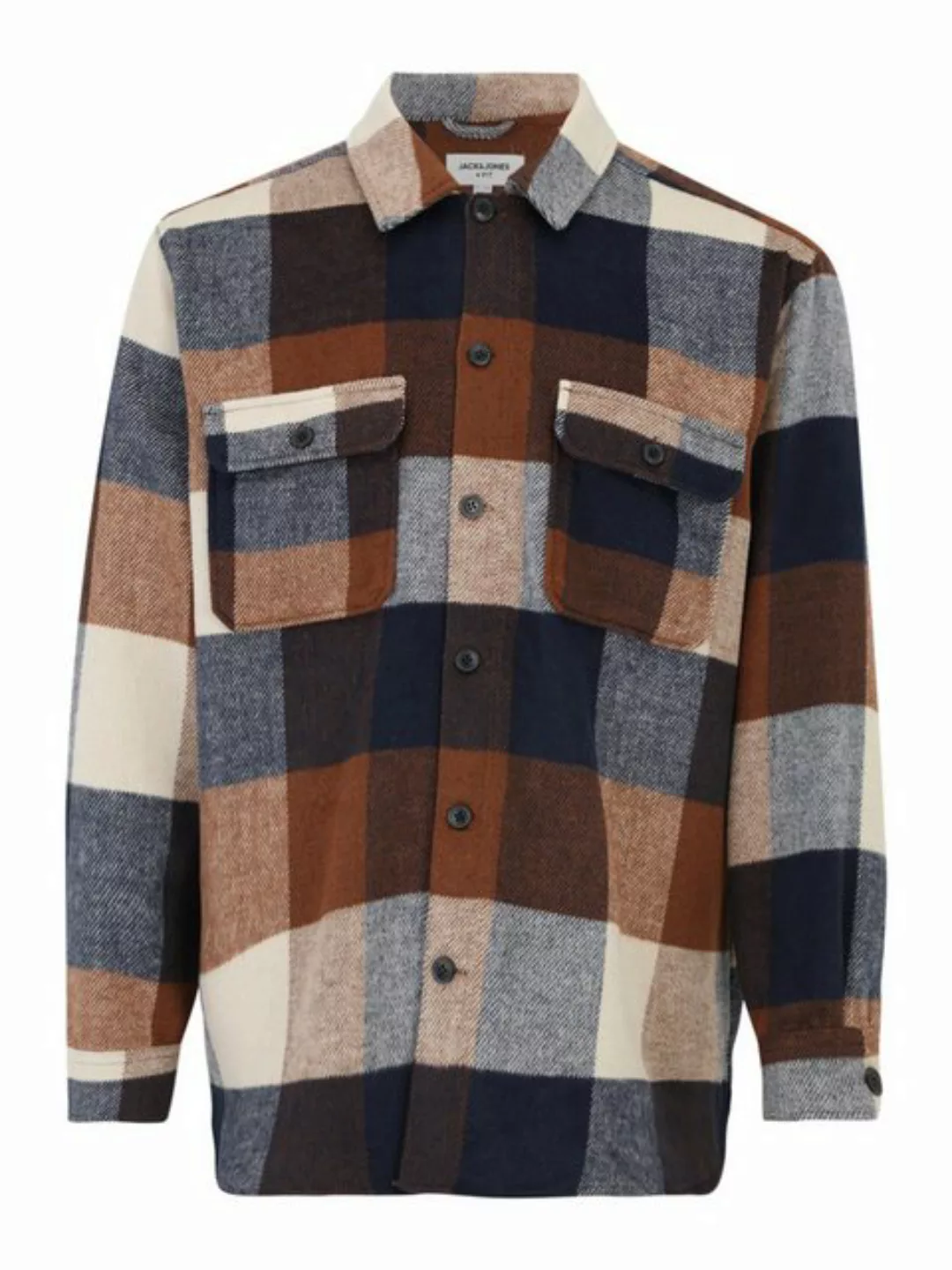 Jack & Jones PlusSize Langarmhemd JJEBRADLEY OLLIE OVERSHIRT LS NOOS PLS günstig online kaufen