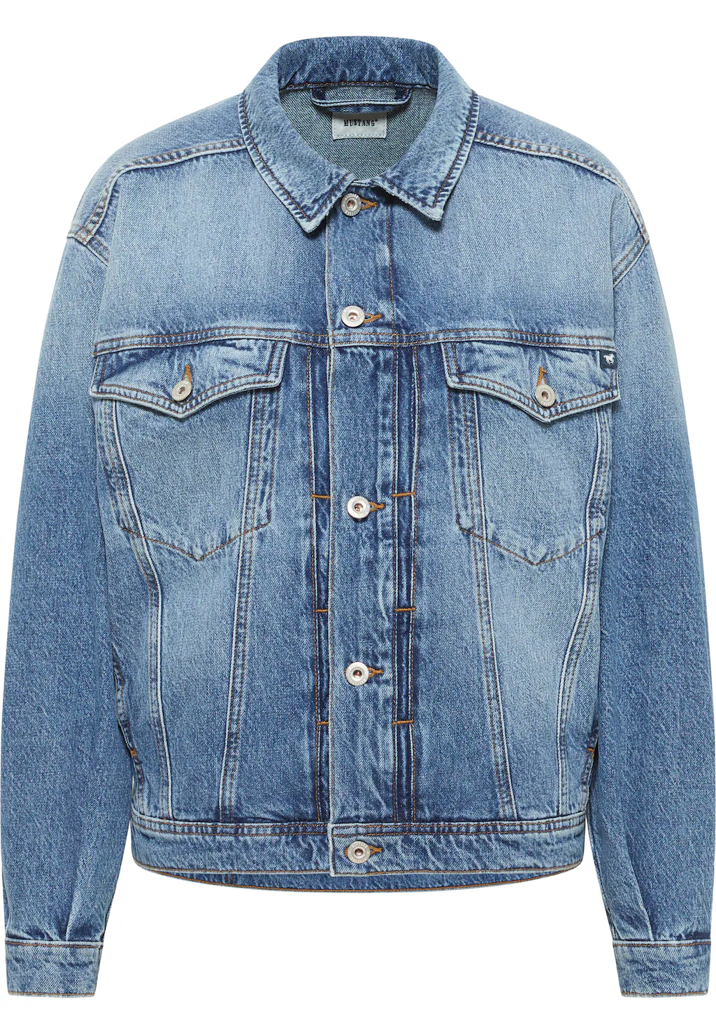 MUSTANG Outdoorjacke "Damen Jeansjacke" günstig online kaufen