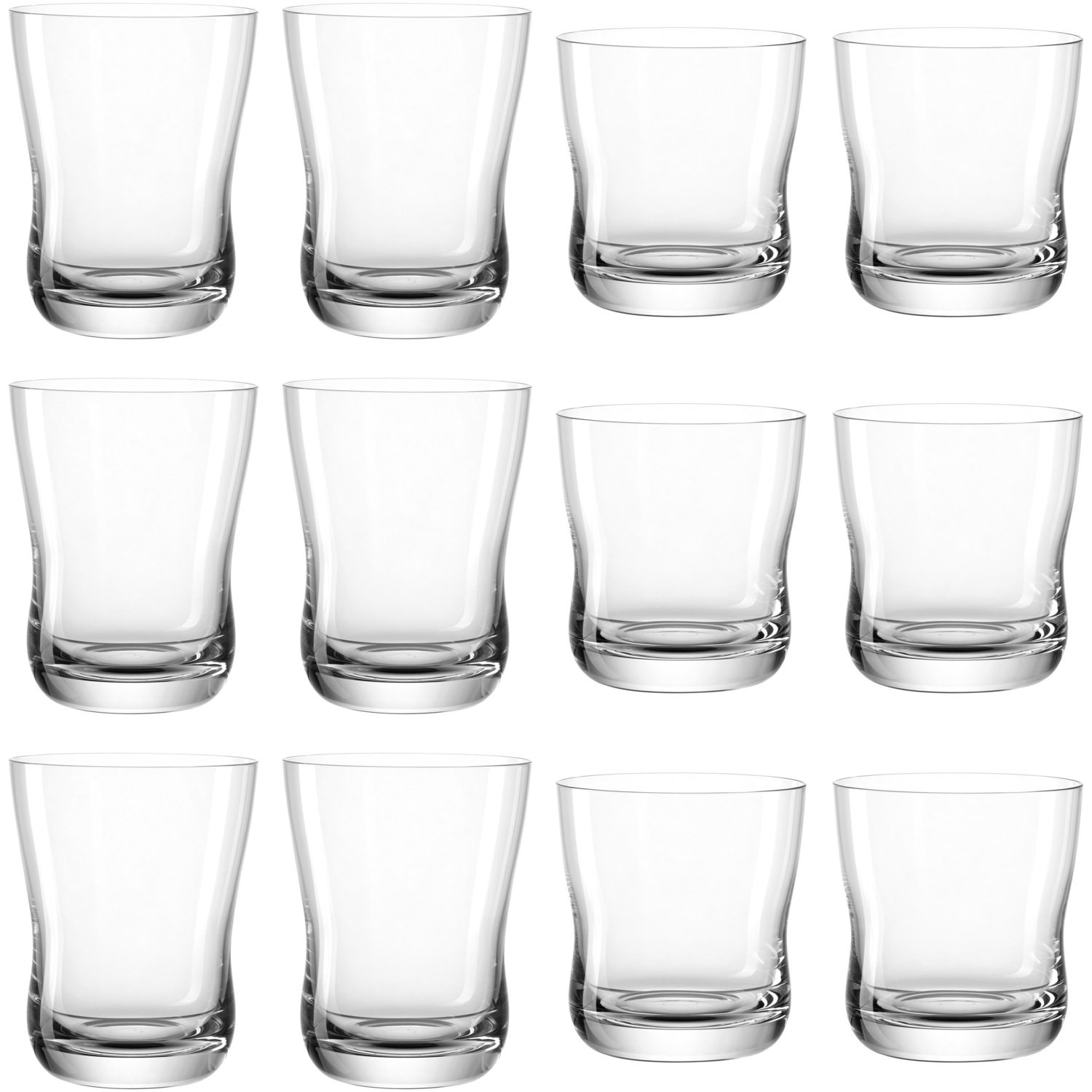 LEONARDO Gläser-Set »Trinkglas-Set VITA, 12-teilig«, (Set, 12 tlg., 6 Trink günstig online kaufen