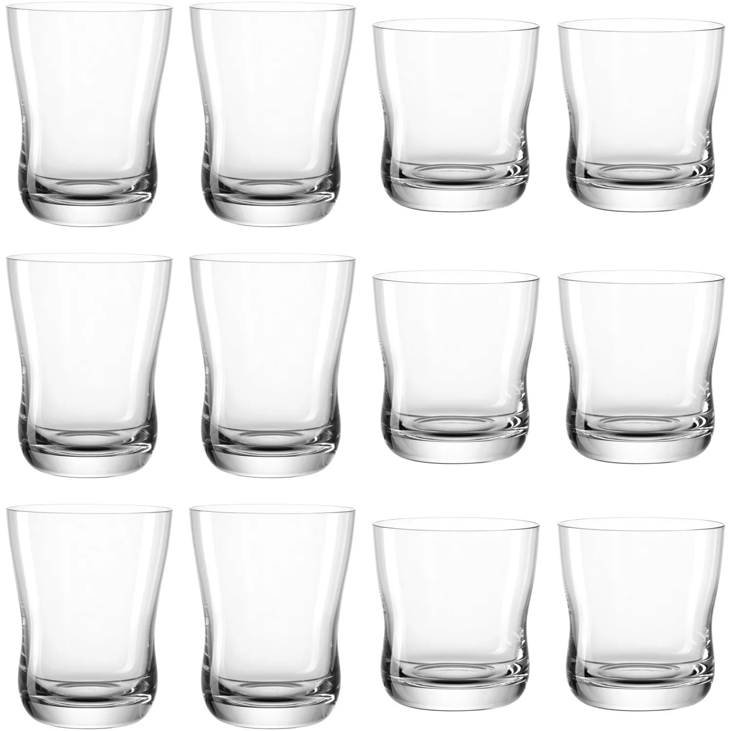 LEONARDO Gläser-Set »Trinkglas-Set VITA, 12-teilig«, (Set, 12 tlg., 6 Trink günstig online kaufen