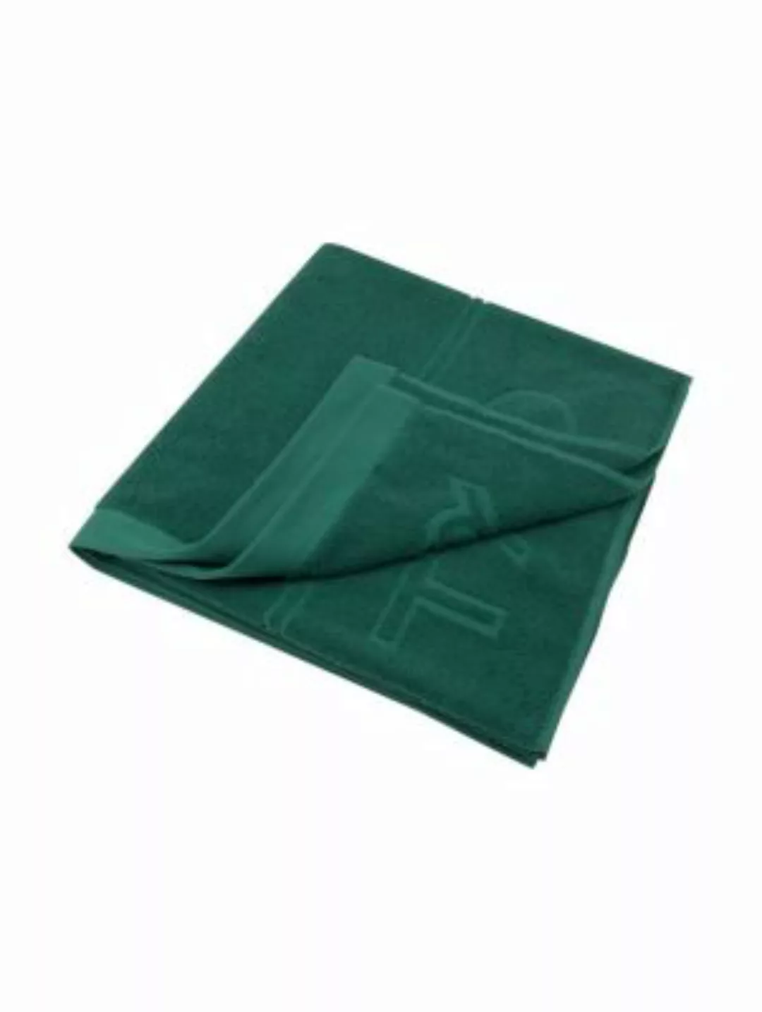 TOM TAILOR Bath Strand-Handtuch Handtücher grün Gr. 90 x 180 günstig online kaufen