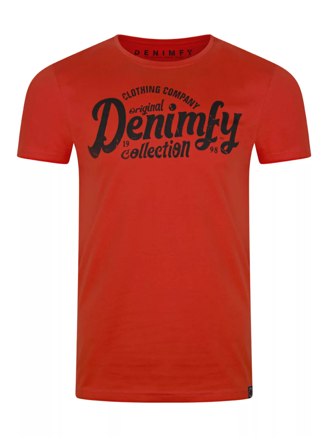 DENIMFY Tshirt Herren Baumwolle Regular Fit DFNuri 4er Pack Set günstig online kaufen