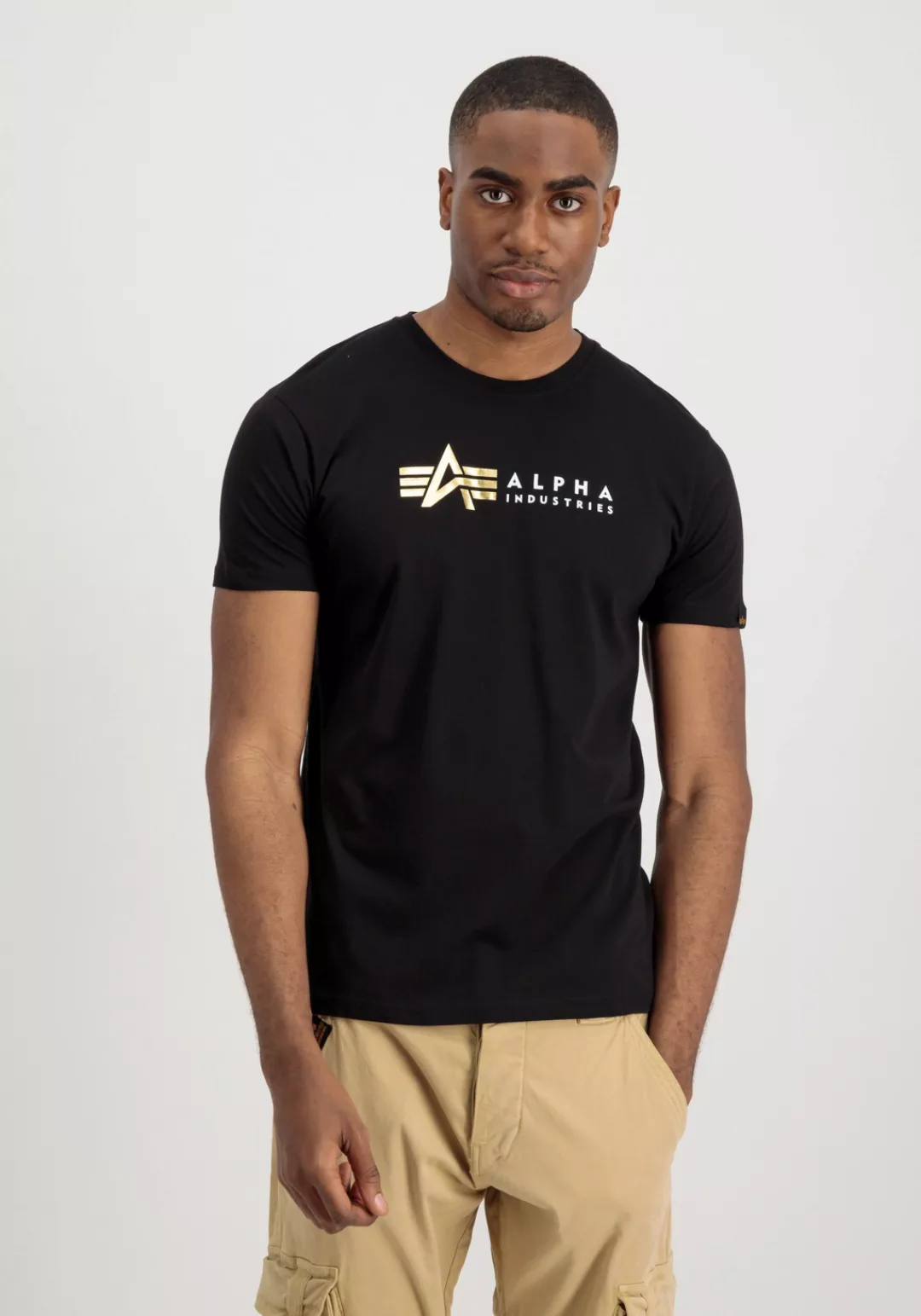 Alpha Industries T-Shirt "Alpha Industries Men - T-Shirts Alpha Label T Foi günstig online kaufen