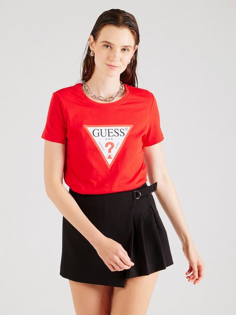 Guess T-Shirt (1-tlg) Plain/ohne Details günstig online kaufen