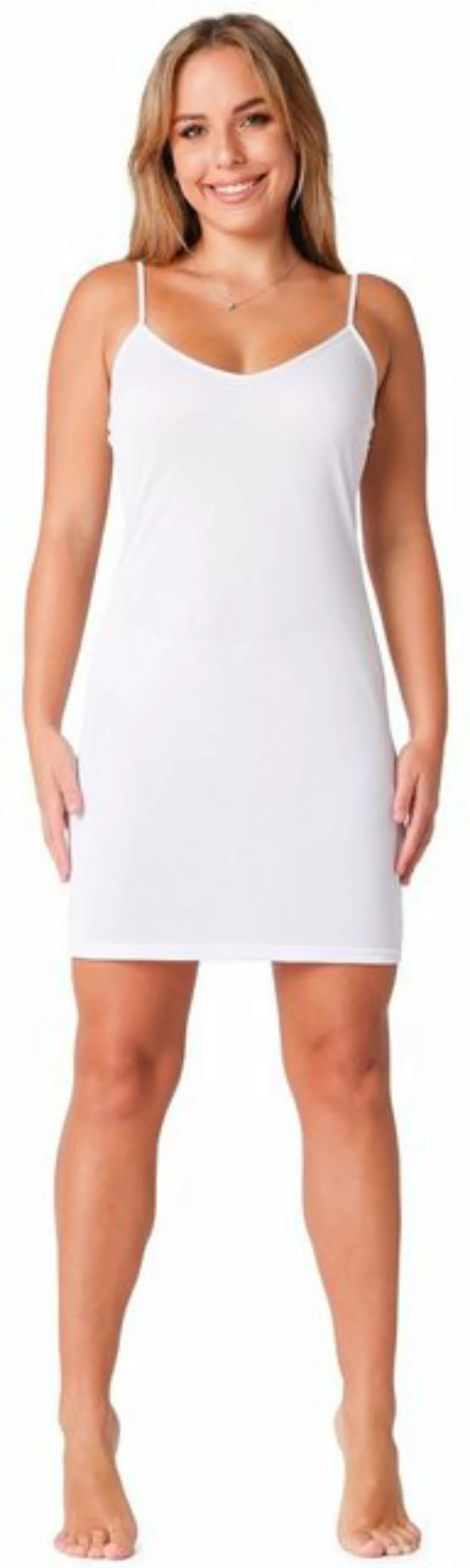 Bellivalini Unterkleid Damen glatt Petticoat V-Ausschnitt BLV50-271 (1-tlg) günstig online kaufen