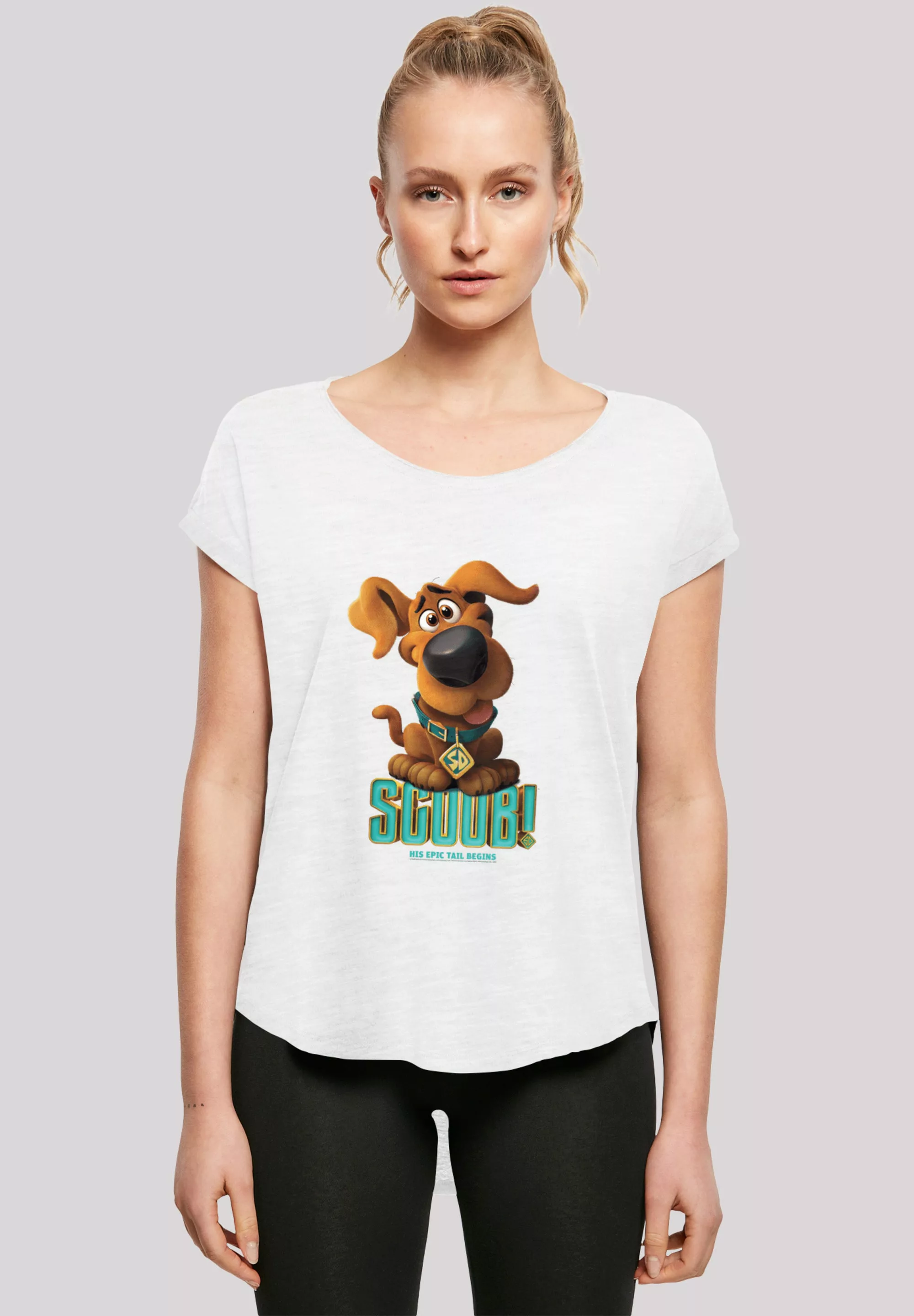 F4NT4STIC T-Shirt "Long Cut T-Shirt Scooby Doo Puppy Scooby", Damen,Premium günstig online kaufen