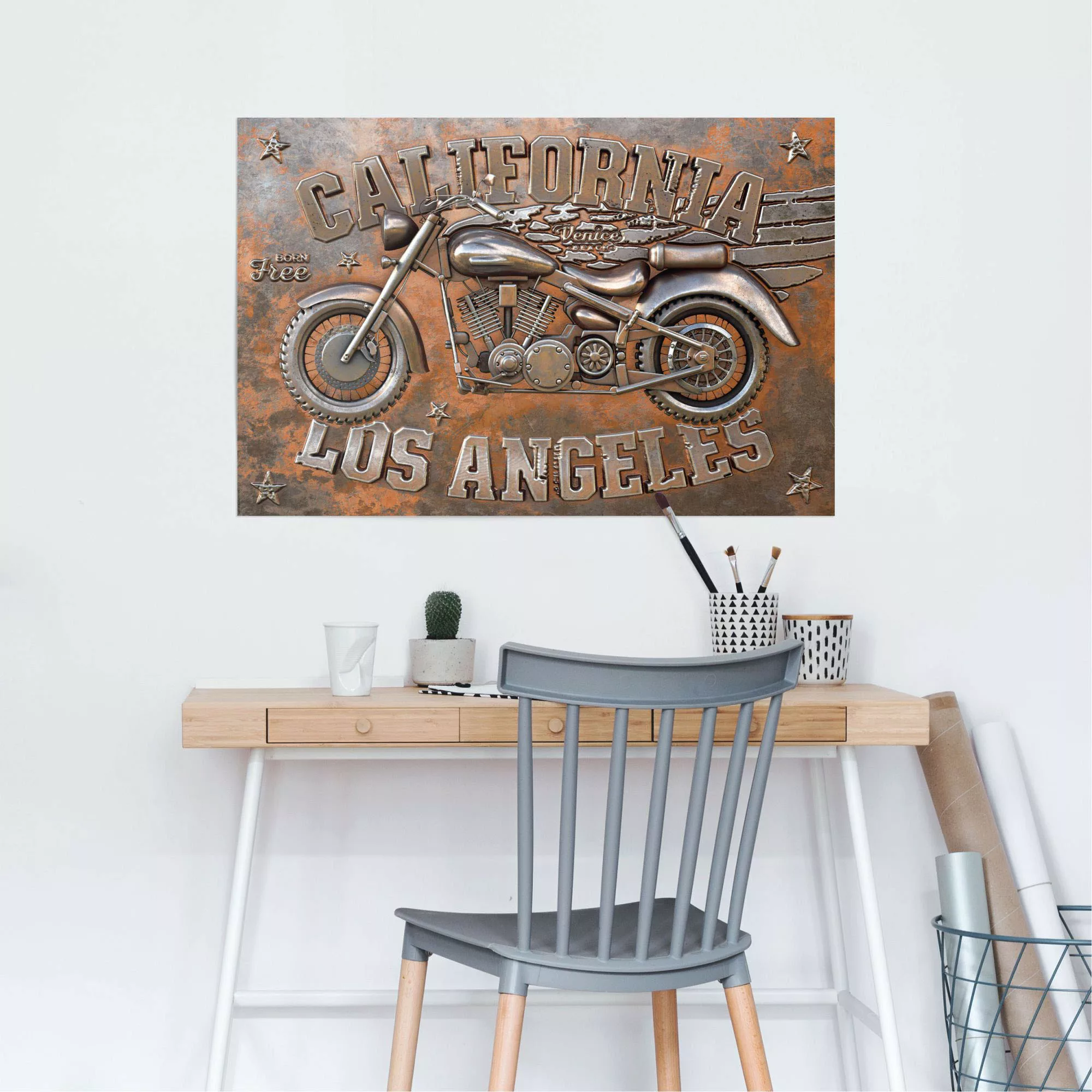 Reinders Poster "Born Free Bikers", (1 St.) günstig online kaufen