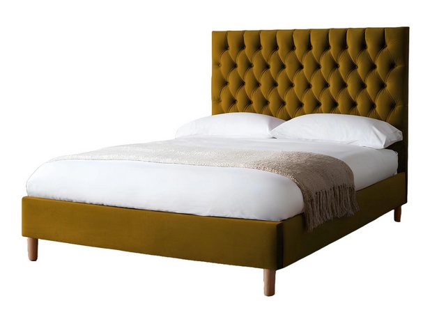 Xlmoebel Bett Chesterfield-Stil Sofa Englische 140/160/180x200 Betten Doppe günstig online kaufen