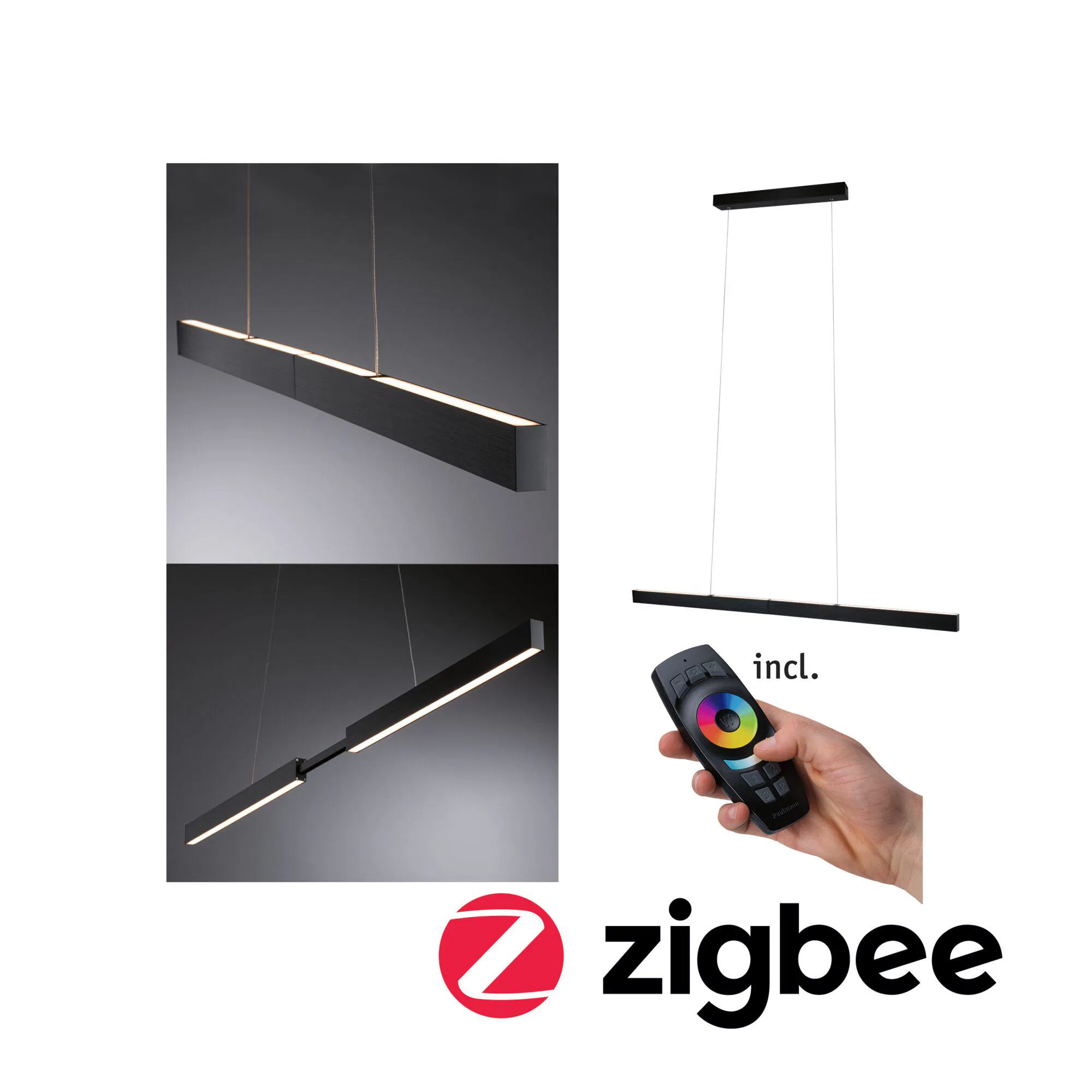 Paulmann "LED Pendelleuchte Smart Home Zigbee 3.0 Aptare 2700K dimmbar 1800 günstig online kaufen