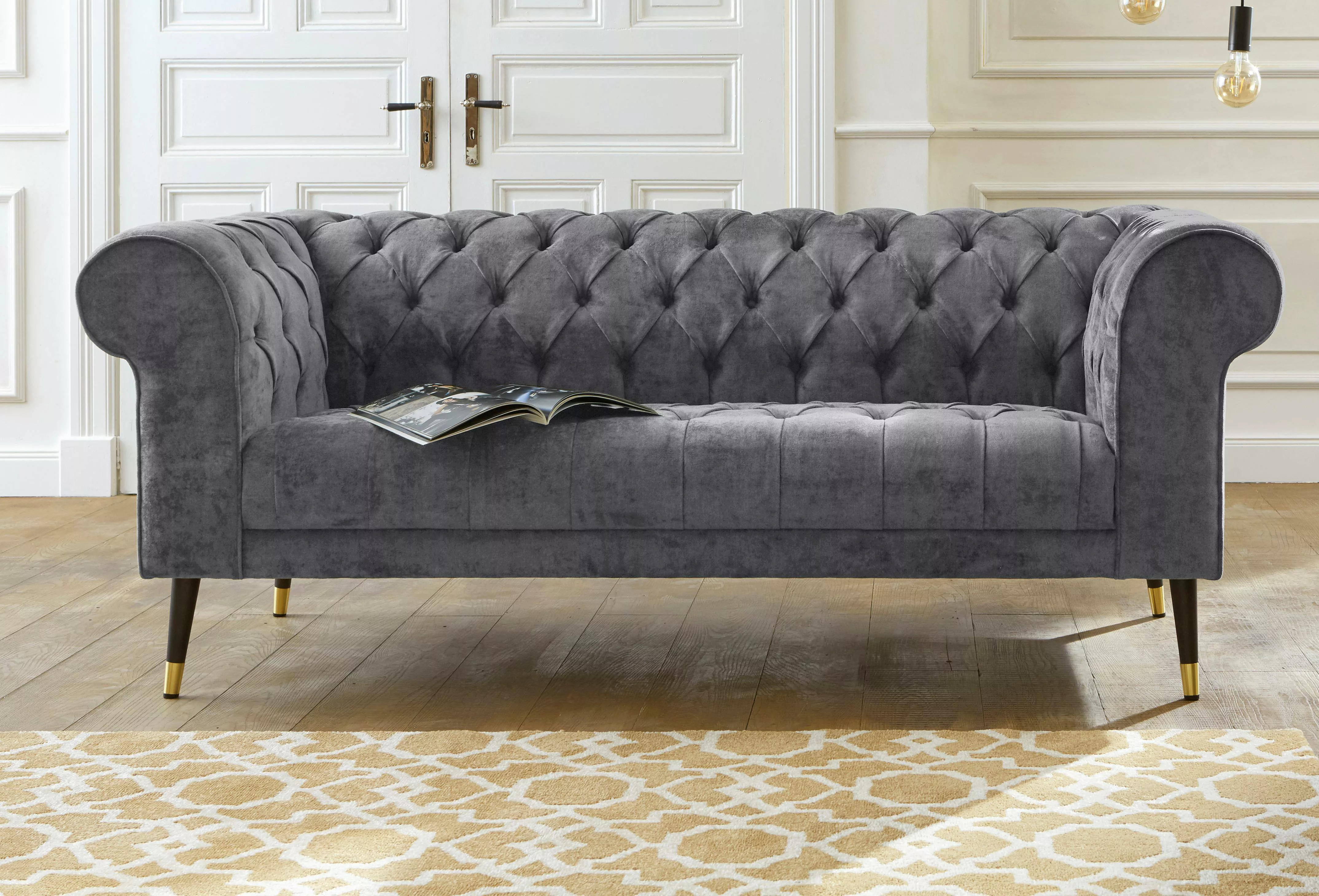 Guido Maria Kretschmer Home&Living Chesterfield-Sofa "Tinnum" günstig online kaufen