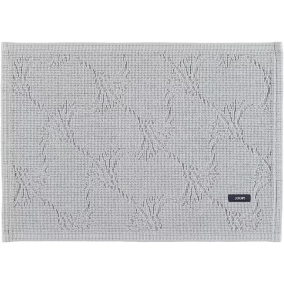 JOOP! - Badteppich New Cornflower 60 - Farbe: Silber - 026 - 50x70 cm günstig online kaufen