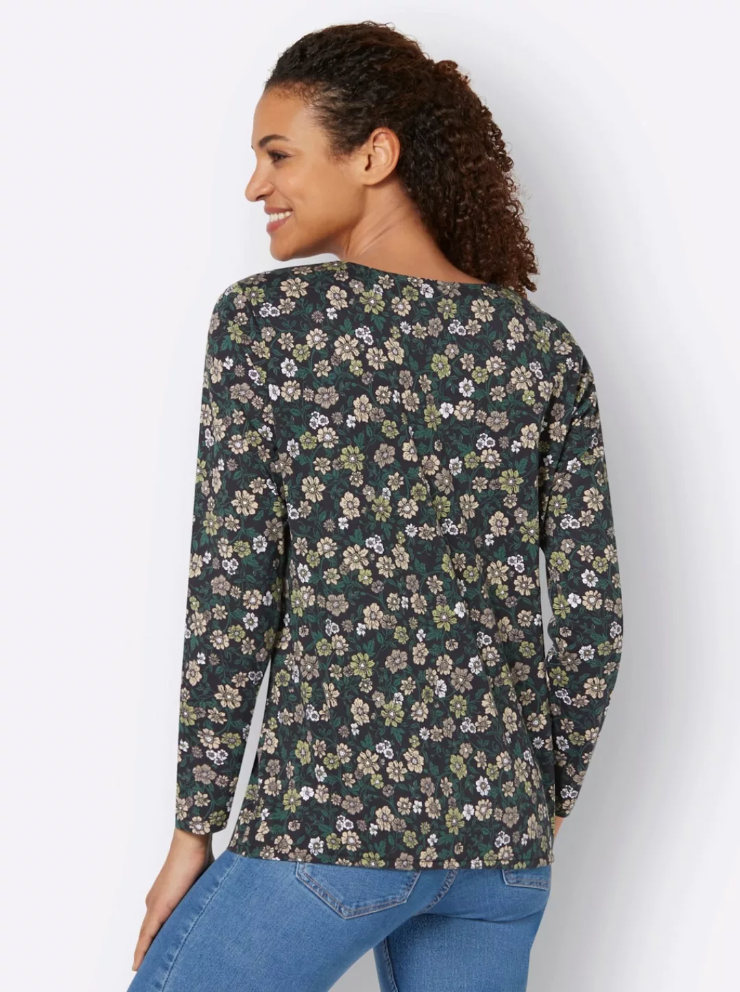 Inspirationen Langarmshirt "Druck-Shirt", (1 tlg.) günstig online kaufen