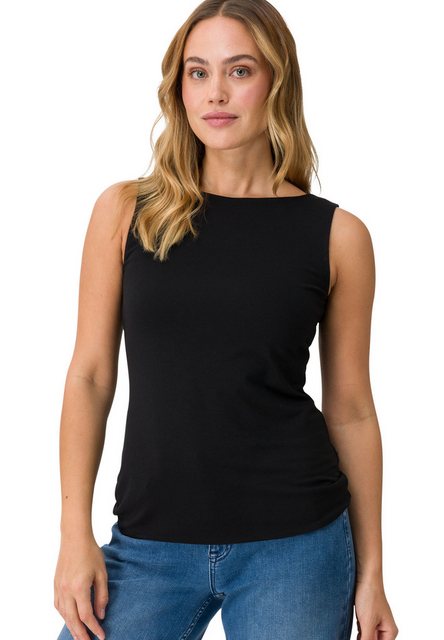 Zero T-Shirt mit U-Boot Ausschnitt (1-tlg) Plain/ohne Details günstig online kaufen