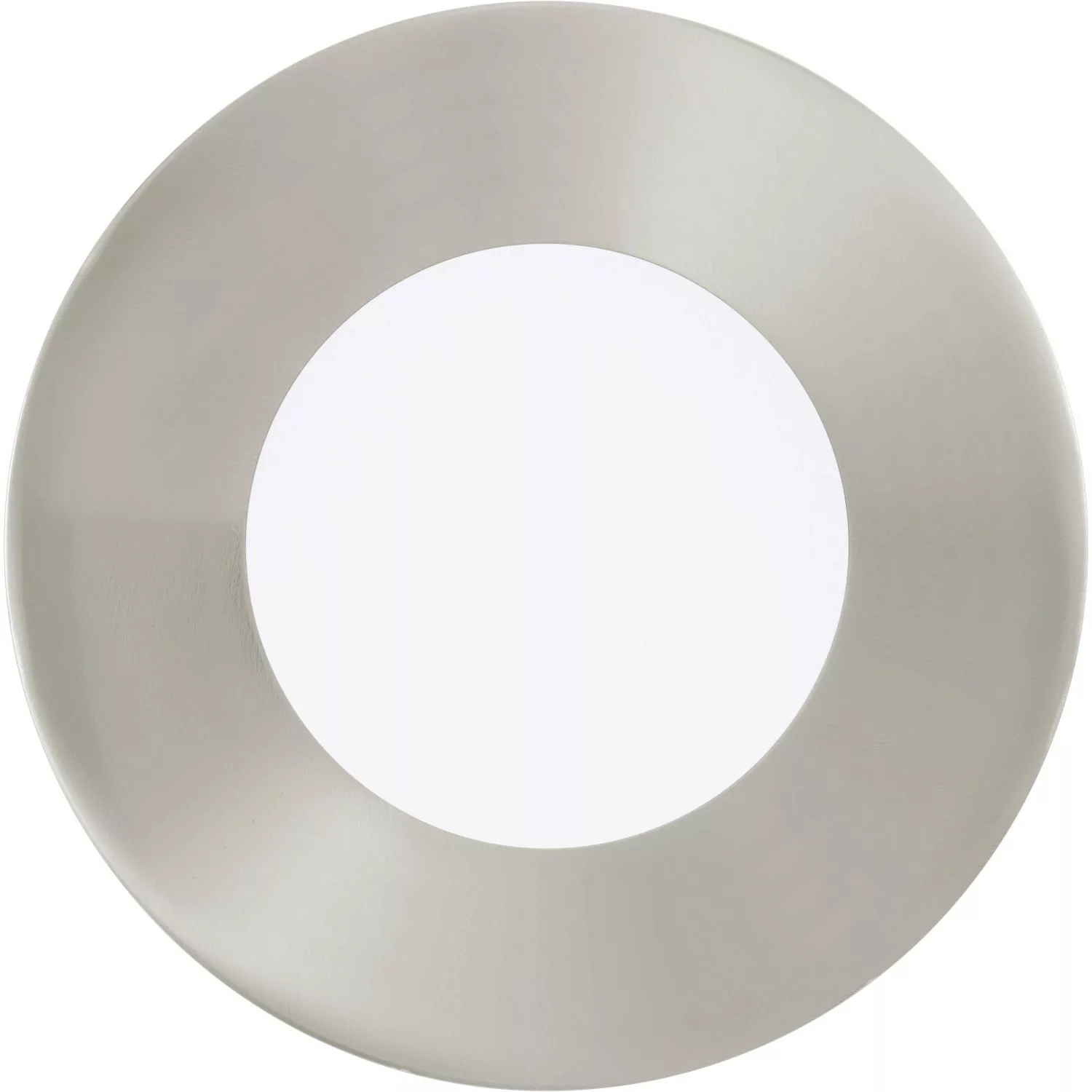 Eglo LED-Einbauleuchte 3er-Set Fueva 1 Nickel matt Ø 8,5 cm Warmweiß günstig online kaufen