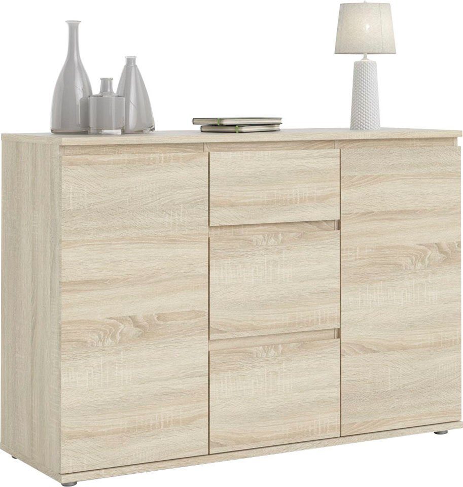 INOSIGN Sideboard "Nova, Aufbewahrung, Schubladenschrank, Sideboard,", 2 Tü günstig online kaufen