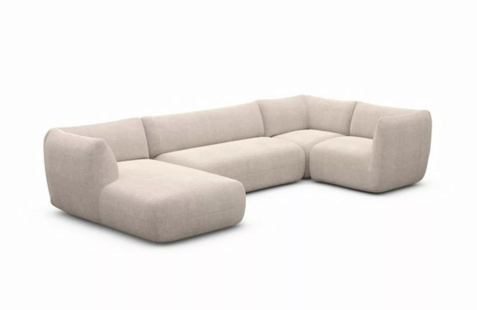 Sofa Dreams Wohnlandschaft Sofa Stoff Polstersofa Stoffcouch Stoffsofa Madr günstig online kaufen