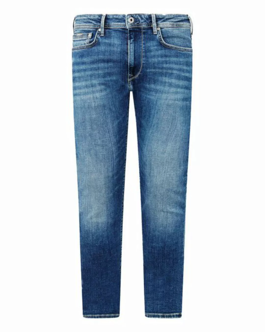 Pepe Jeans Herren Jeans STANLEY - Tapered Fit - Blau - Blue Denim günstig online kaufen